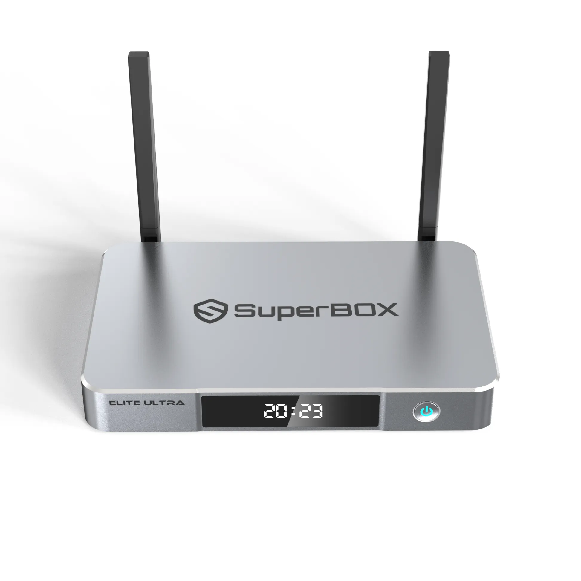 SuperBox Elite Ultra (New) Fully Load 6k 4GB Ram + 128GB, Voice Control Remote, ANDROID TV Dual Band Wi-Fi, 7 Days Playback Ultra HD 6K Video Player