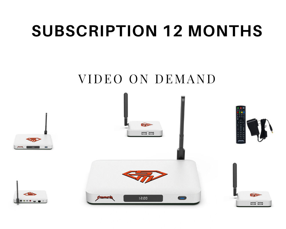VIP 2020 VOD 4K Streaming TV Box Video on Demand Subscription