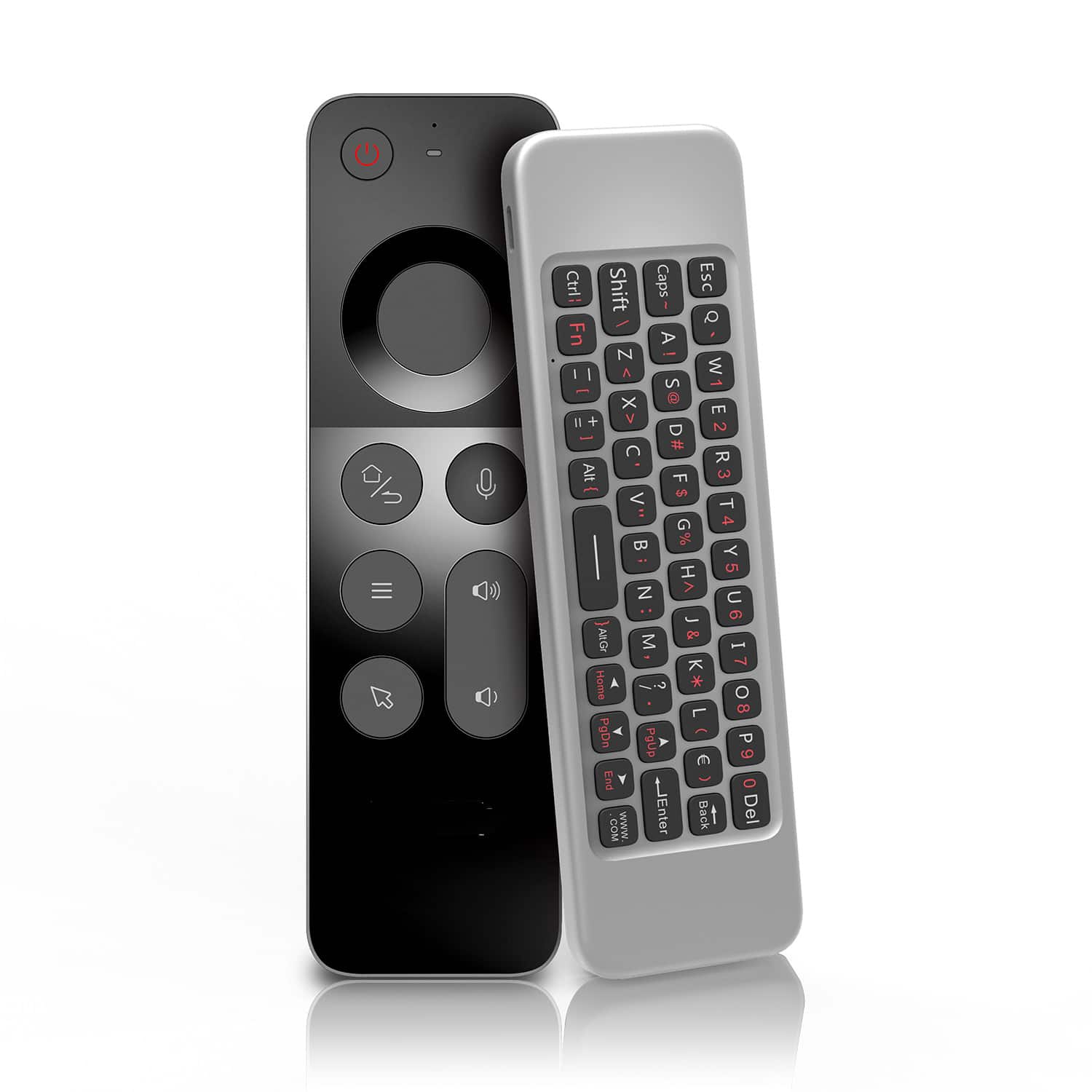 Voice Air Mouse, Multifunctional Fly Mouse Remote Control, 2.4G Wireless Mini Keyboard, IR Learning Air Mouse Remote