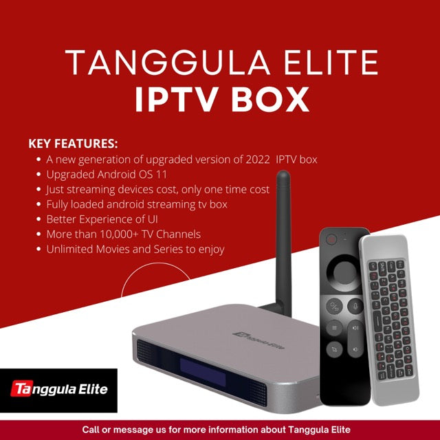 Tanggula Elite Max Metal housing streaming media player live tv box